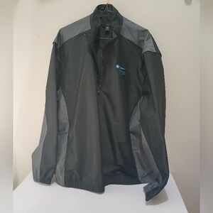 Greg Norman Men's XXL 1/4 Zip Off Long Sleeve Pullover Windbreaker Jacket /Vest